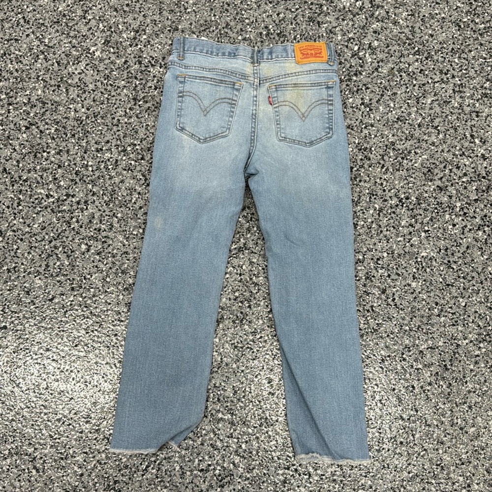 Girls size 12 ankle jeans